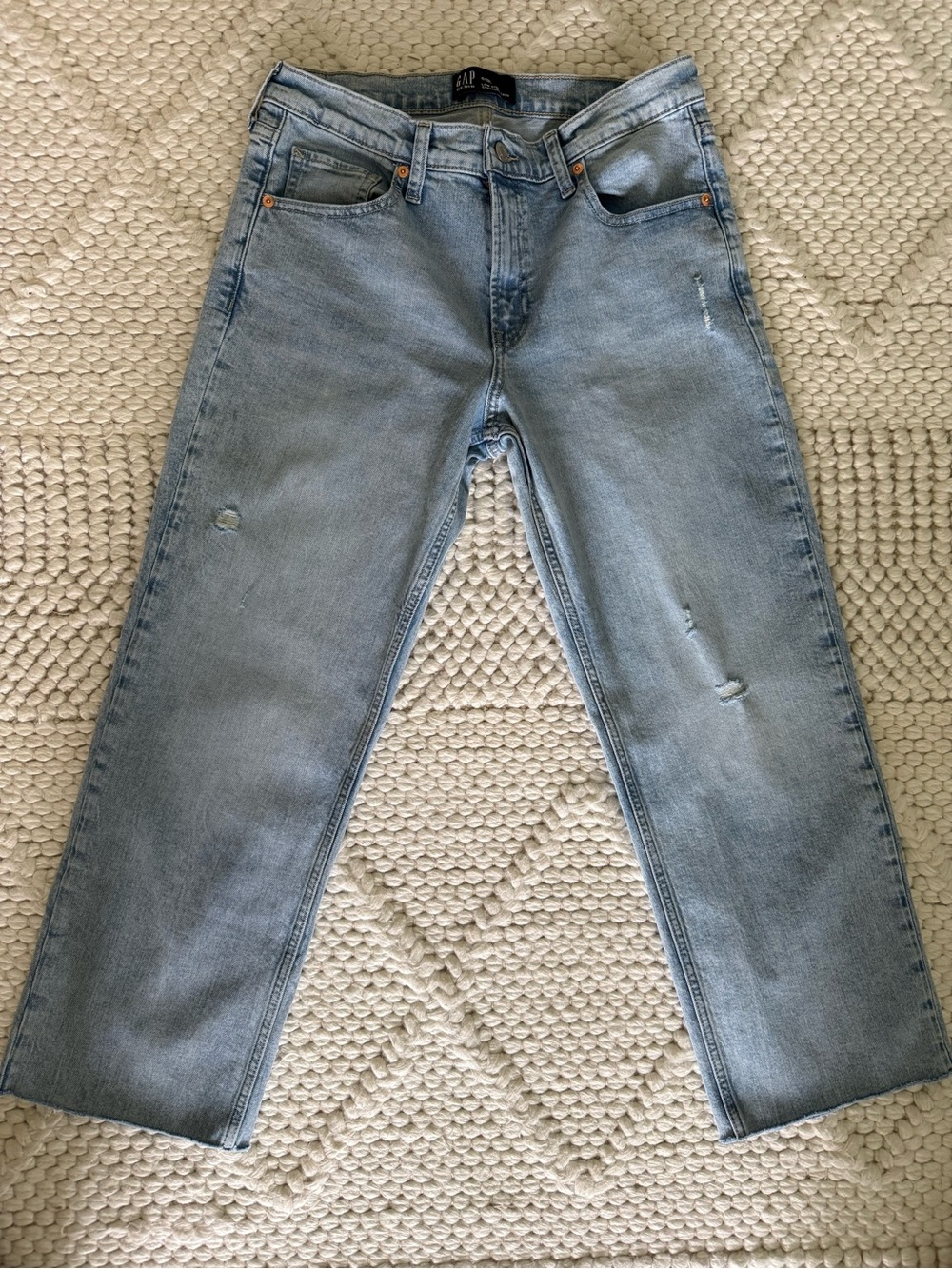 GAP Light Wash Women's Straight Leg Jeans